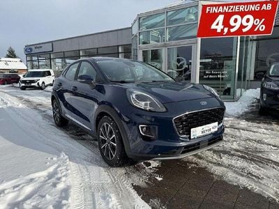 Blazerblau Gebraucht 2021 Ford Puma Titanium SUV | 13.950 € (Superpreis)