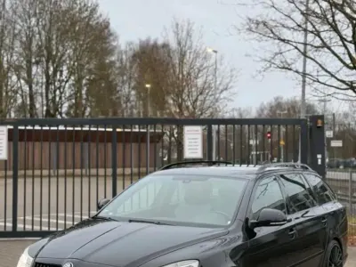 Gebraucht Skoda Octavia RS 170 PS (125 kW) 2010 Schwarz Kombi