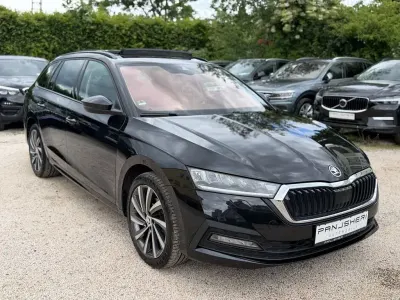 Gebraucht Skoda Octavia Ambition 116 PS (85 kW) 2022 Cerna magic/black magic Kombi