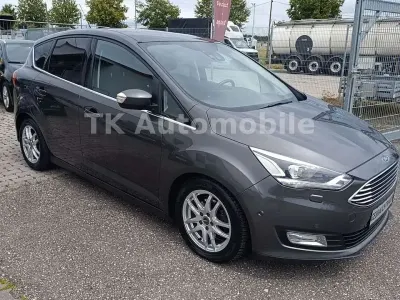 Gebraucht Ford C-MAX Titanium 125 PS (91 kW) 2016 Grau Van / Kleinbus