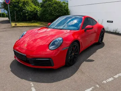 Gebraucht Porsche 911 Carrera 4S Chrono 450 PS (330 kW) 2020 Rot Coupé
