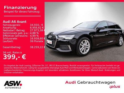 Mythosschwarz metallic Gebraucht 2023 Audi A6 Design Kombi | 34.930 € (Fairer Preis)