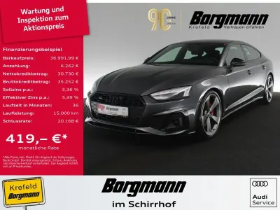 Gebraucht Audi A5 Sportback S-Line 286 PS (210 kW) 2022 Grau / daytonagrau perleffekt Kleinwagen