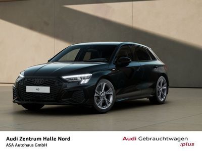 gebraucht Audi A3 Sportback S line 35 TFSI KLIMA LED NAVI LEDER