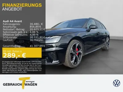 Używany Audi A4 S-Line 204 KM (150 kW) 2025 Czarny Kombi
