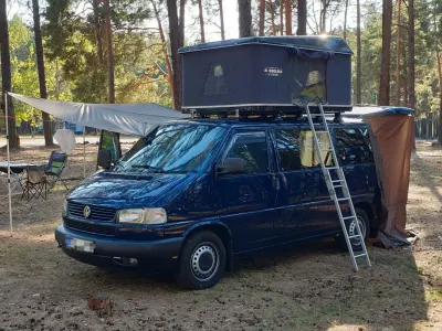 Używany VW T4 102 KM (75 kW) 2002 Niebieski Van