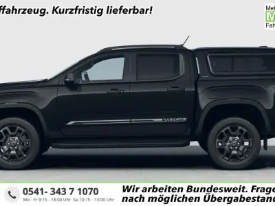 Neu VW Amarok Dark Label 241 PS (177 kW) 2026 Midnight black metallic Pickup