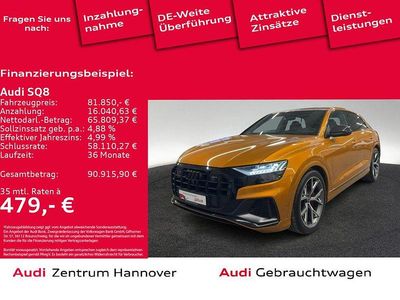 Gebraucht Audi SQ8 Competition 507 PS (372 kW) 2023 Drachenorange metallic SUV