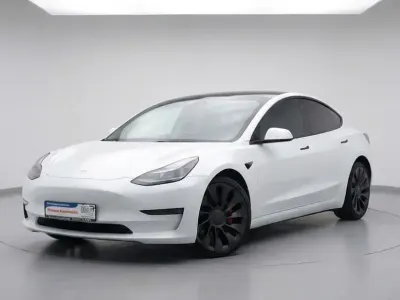 Gebraucht Tesla Model 3 Performance 377 kW (513 PS) 2021 Weiß Limousine