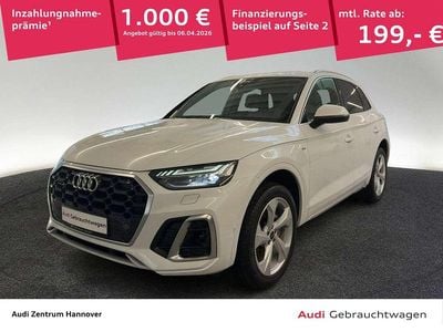 Gebraucht Audi Q5 Ambiente 204 PS (150 kW) 2024 Gletscherweiß metallic SUV
