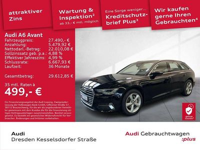 Gebraucht Audi A6 Sport 163 PS (119 kW) 2020 Mythosschwarz metallic Kombi