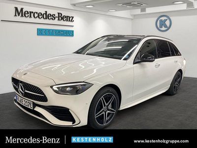 Weiß Gebraucht 2024 Mercedes C300e AMG Kombi | 54.850 €