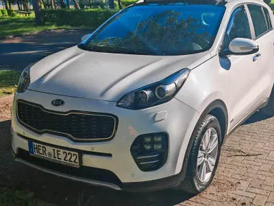 Gebraucht Kia Sportage GT-Line 177 PS (130 kW) 2018 Weiß SUV