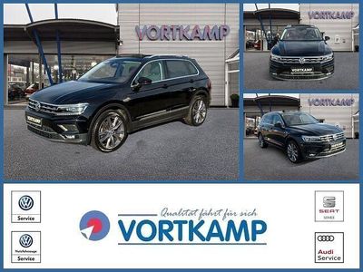 Deep black perleffekt (metallic) Gebraucht 2019 VW Tiguan Highline SUV | 30.890 € (Etwas zu teuer)