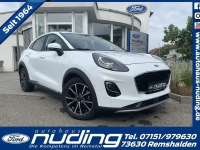 Gebraucht Ford Puma Titanium 125 PS (91 kW) 2023 Frostweiß SUV