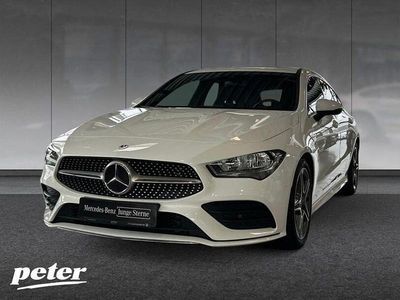 Gebraucht Mercedes CLA200 AMG 150 PS (110 kW) 2023 Unilack polarweiß Kombi