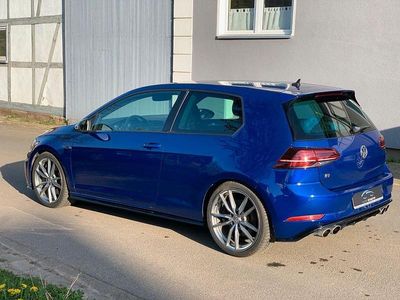 Usata VW Golf VII R 310 CV (228 kW) 2017 Blu Berlina