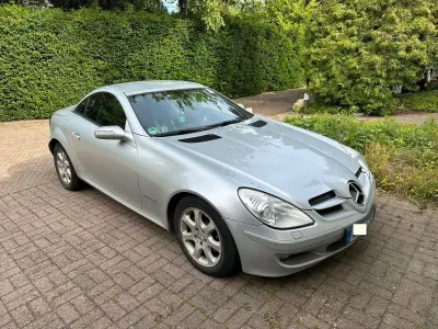 Gebraucht Mercedes SLK200 163 PS (119 kW) 2004 Silber Cabrio