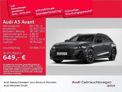 Gebraucht Audi A5 S-Line 204 PS (150 kW) 2025 Daytonagrau perleffekt Kombi