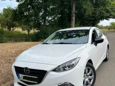Gebraucht Mazda 3 101 PS (74 kW) 2014 Weiß Limousine