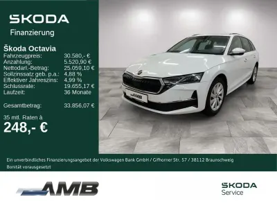 Usata Skoda Octavia Selection 150 CV (110 kW) 2025 Bianco Station wagon