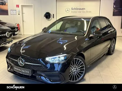 Gebraucht Mercedes C200 AMG 163 PS (119 kW) 2024 Schwarz Limousine