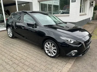 Gebraucht Mazda 3 Sports-Line 150 PS (110 kW) 2016 Schwarz Limousine