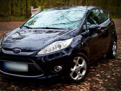 Gebraucht Ford Fiesta Titanium 80 PS (58 kW) 2009 Schwarz Kleinwagen