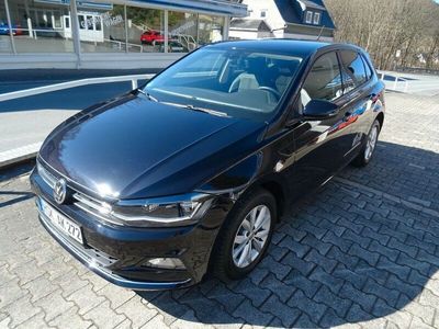 Gebraucht VW Polo Highline 95 PS (69 kW) 2018 Schwarz Kleinwagen