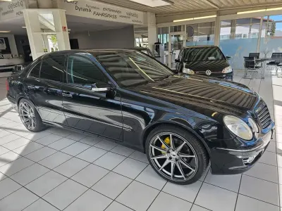Brugt Mercedes E320 Avantgarde 224 HK (164 kW) 2003 Sort Sedan