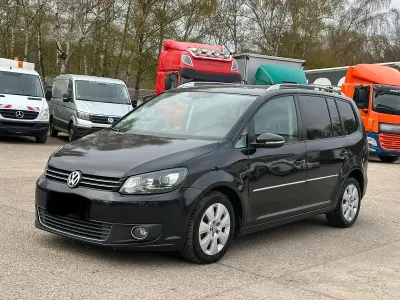 Gebraucht VW Touran Highline 170 PS (125 kW) 2012 Schwarz Van / Kleinbus