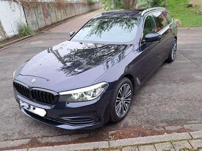 Second-hand BMW 530 Sport Line 265 CP (194 kW) 2020 Albastru Break