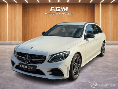 Gebraucht Mercedes C300 AMG 258 PS (189 kW) 2019 Diamantweiß bright Kombi
