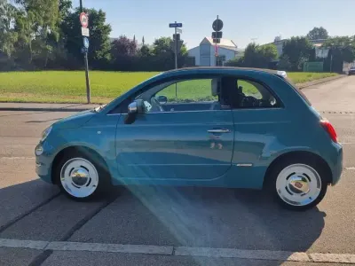 Gebraucht Fiat 500 69 PS (50 kW) 2018 Verde riviera Cabrio