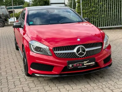 Gebraucht Mercedes A250 AMG line 211 PS (155 kW) 2013 Rot Kleinwagen