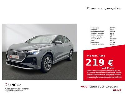 Kieselgrau Gebraucht 2022 Audi Q4 Sportback e-tron Advanced SUV | 24.980 € (Superpreis)