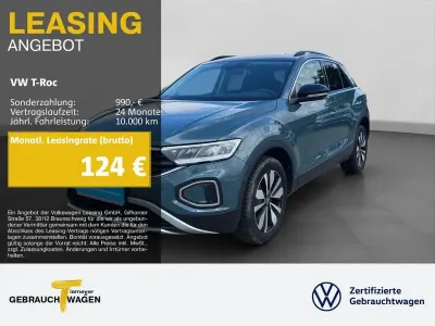 Gebraucht VW T-Roc Goal 116 PS (85 kW) 2025 Blau SUV