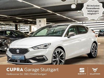 Gebraucht Seat Leon FR 204 PS (150 kW) 2021 2y "nevada" weiss Limousine