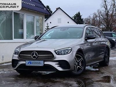 Mojavesilber (metallic) Gebraucht 2022 Mercedes E300 AMG Kombi | 33.880 € (Fairer Preis)