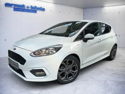 Gebraucht Ford Fiesta ST-Line 101 PS (74 kW) 2019 Weiß Kleinwagen