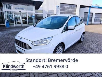 Gebraucht Ford C-MAX Titanium 120 PS (88 kW) 2017 Frostweiß Van / Kleinbus