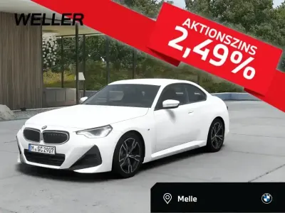 Gebraucht BMW 220 M Sport 185 PS (136 kW) 2024 Saphirschwarz (schwarz) Coupé