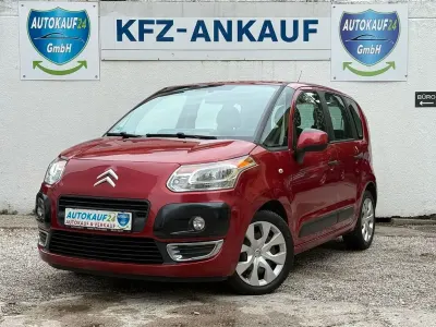 Gebraucht Citroën C3 Picasso Tendance 120 PS (88 kW) 2009 Rot Van / Kleinbus