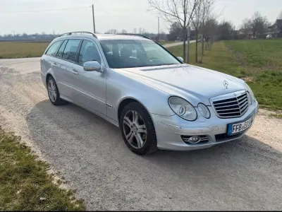 Brugt Mercedes E280 190 HK (139 kW) 2006 Sølv Stationcar