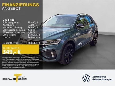 Gebraucht VW T-Roc R-line 150 PS (110 kW) 2025 Petroleum blue metallic SUV