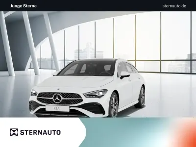 Gebraucht Mercedes CLA200 Shooting Brake 163 PS (119 kW) 2025 Unilack polarweiß Kombi