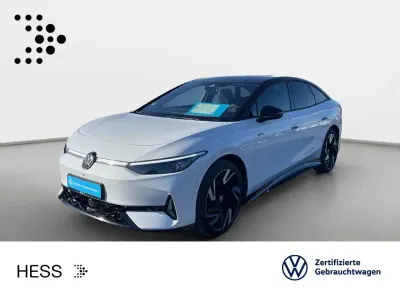 Gebraucht VW ID.7 GTX 250 kW (340 PS) 2025 Gletscherweiß metallic/schwarz Kombi