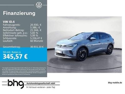 Usata VW ID.4 Pro Performance 150 kW (204 CV) 2022 Grigio SUV
