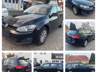 Gebraucht VW Golf VII Trendline 105 PS (77 kW) 2014 Schwarz Kombi