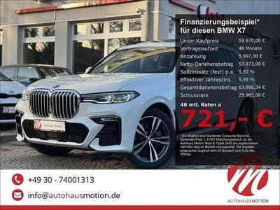 Alpinweiss 3 Gebraucht 2020 BMW X7 M Sport SUV | 59.970 € (Fairer Preis)